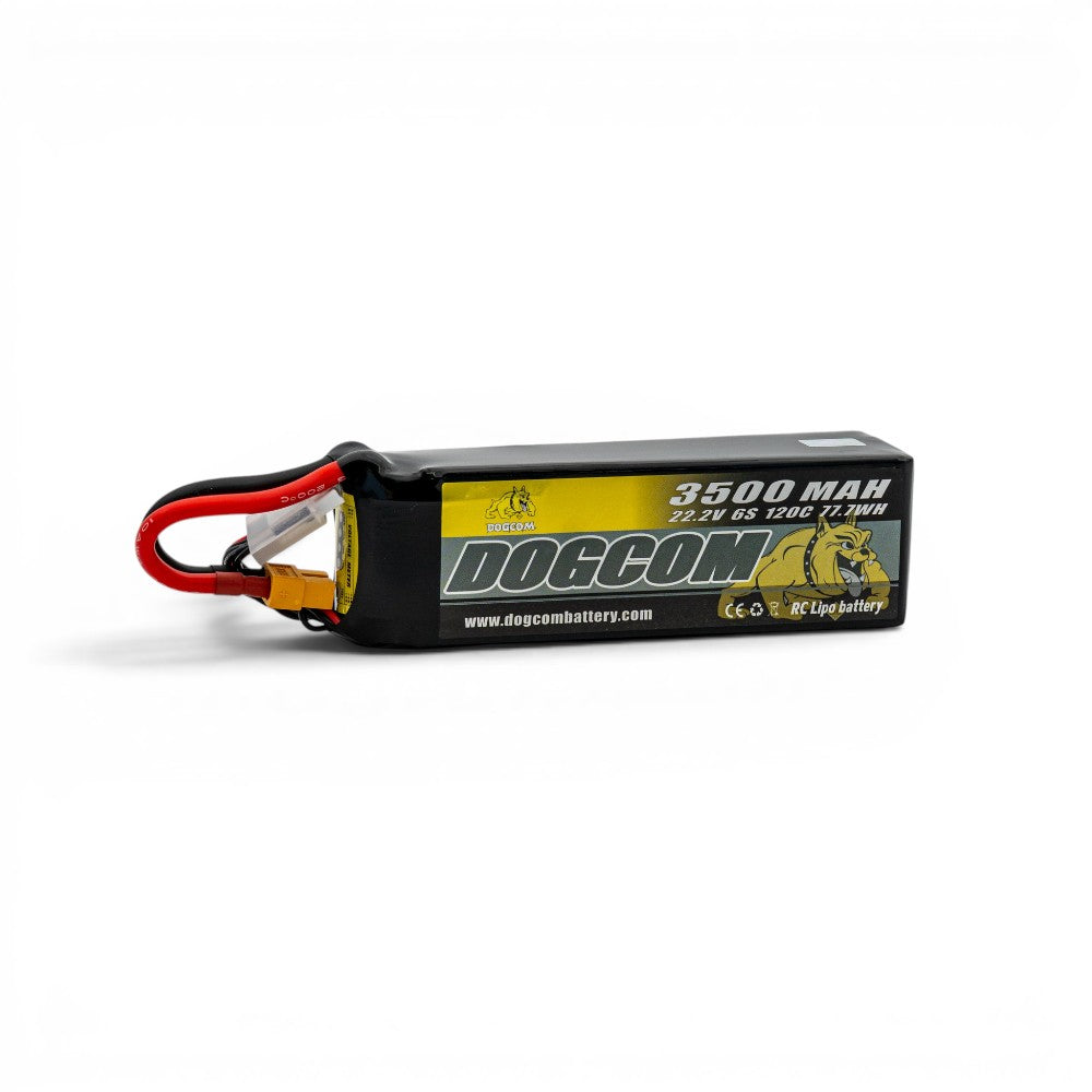 DOGCOM 6S 3500mAh 120C Battery