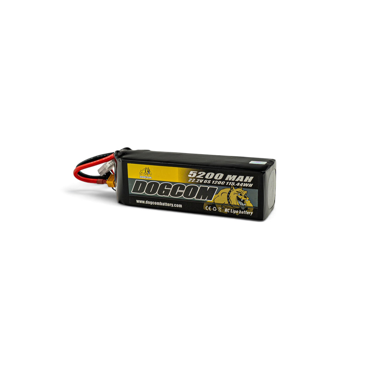 DOGCOM 6S 5200mAh 120C Battery