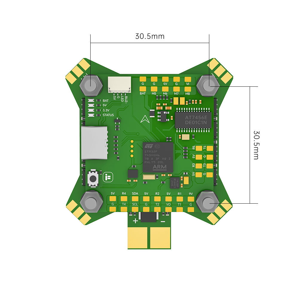 BLITZ F745 Stack (E55S 4in1 ESC) - iFlight Europe