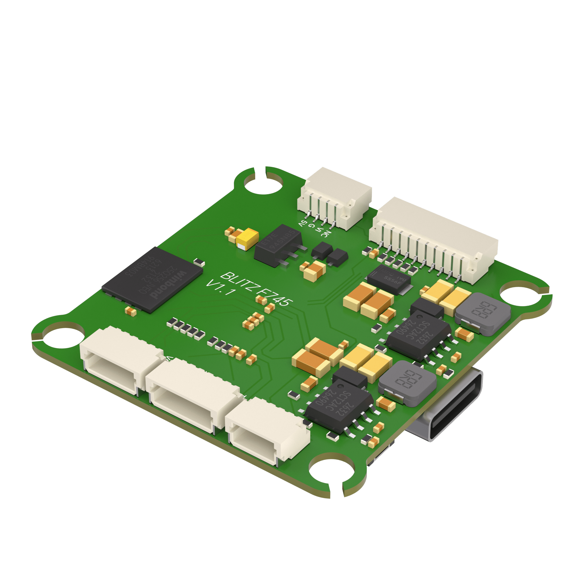 BLITZ F745 Stack (E55S 4in1 ESC) - iFlight Europe