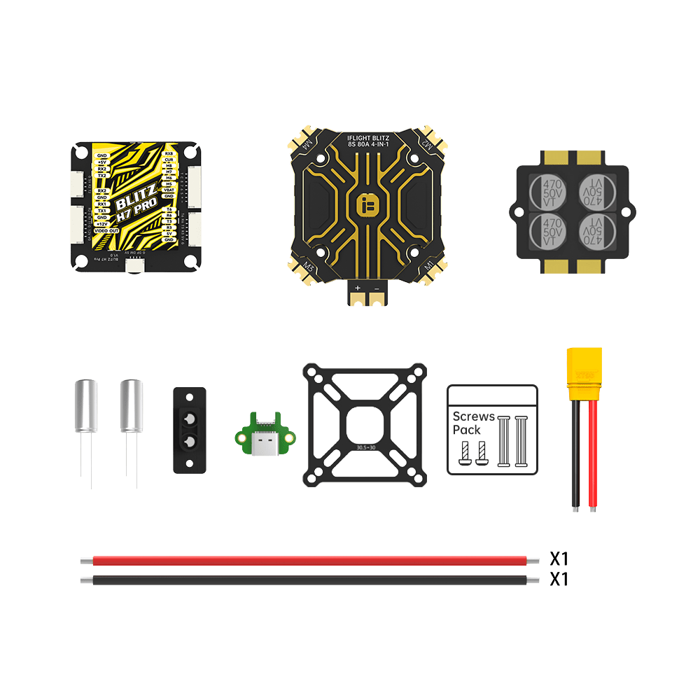 BLITZ H7 Pro Combo Set (E80 Pro 4in1 ESC) - iFlight Europe