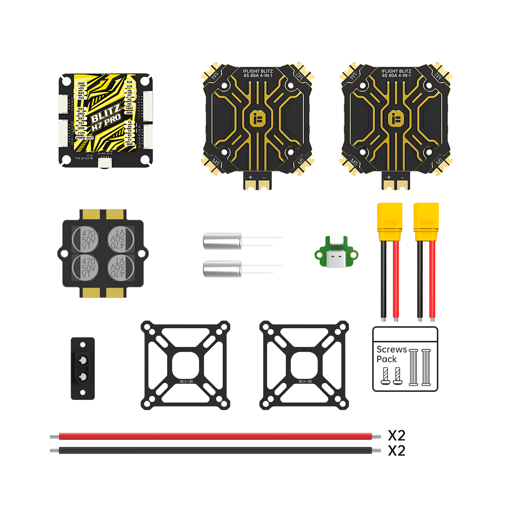 BLITZ H7 Pro Combo Set (E80 Pro 4in1 ESC) - iFlight Europe