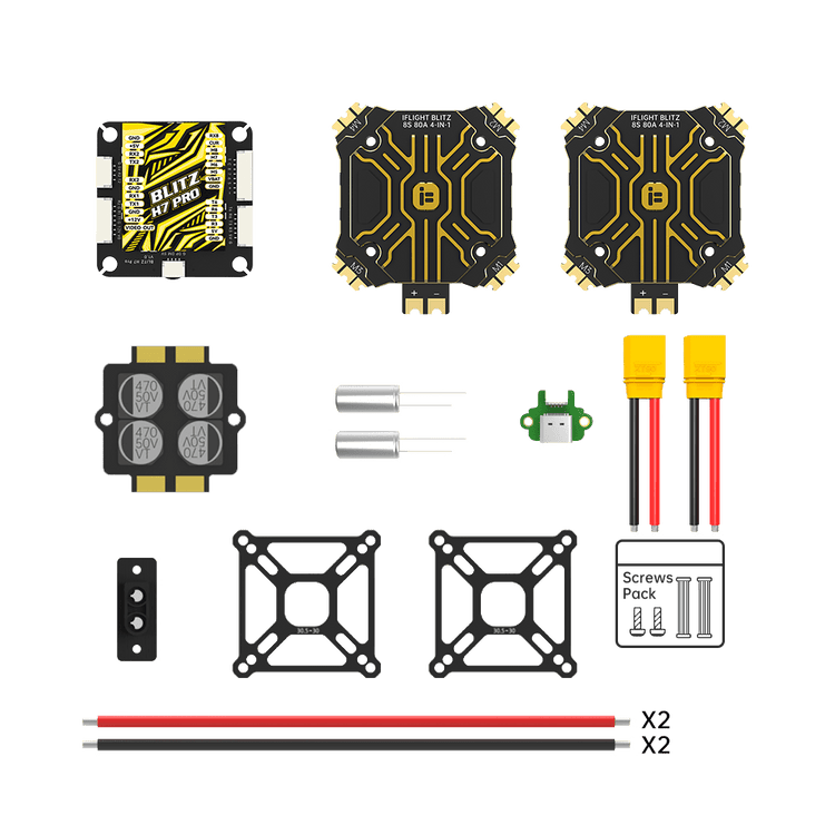 BLITZ H7 Pro Combo Set (E80 Pro 4in1 ESC) - iFlight Europe