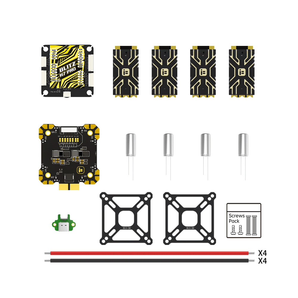 BLITZ H7 Pro Combo Set (E80 Single ESCs) - iFlight Europe