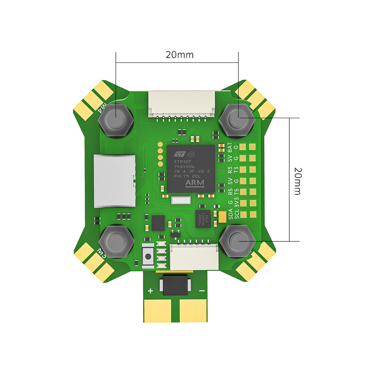 BLITZ Mini F745 Stack (E55S Mini 4in1 ESC) - iFlight Europe