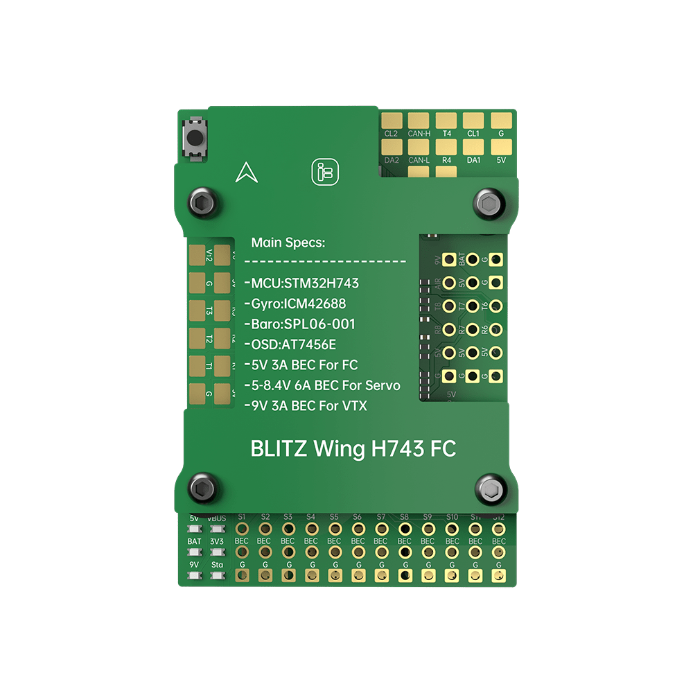 iFlight BLITZ Wing H743 Flight Controller | European Warehouse