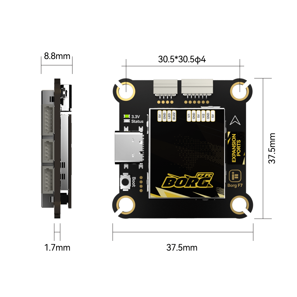 Borg F7 Flight Controller - iFlight Europe