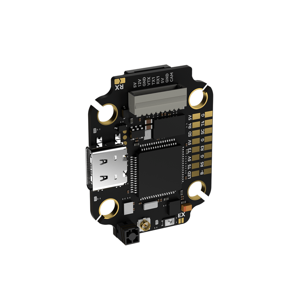 Borg Mini F7 Flight Controller - w/Rx - iFlight