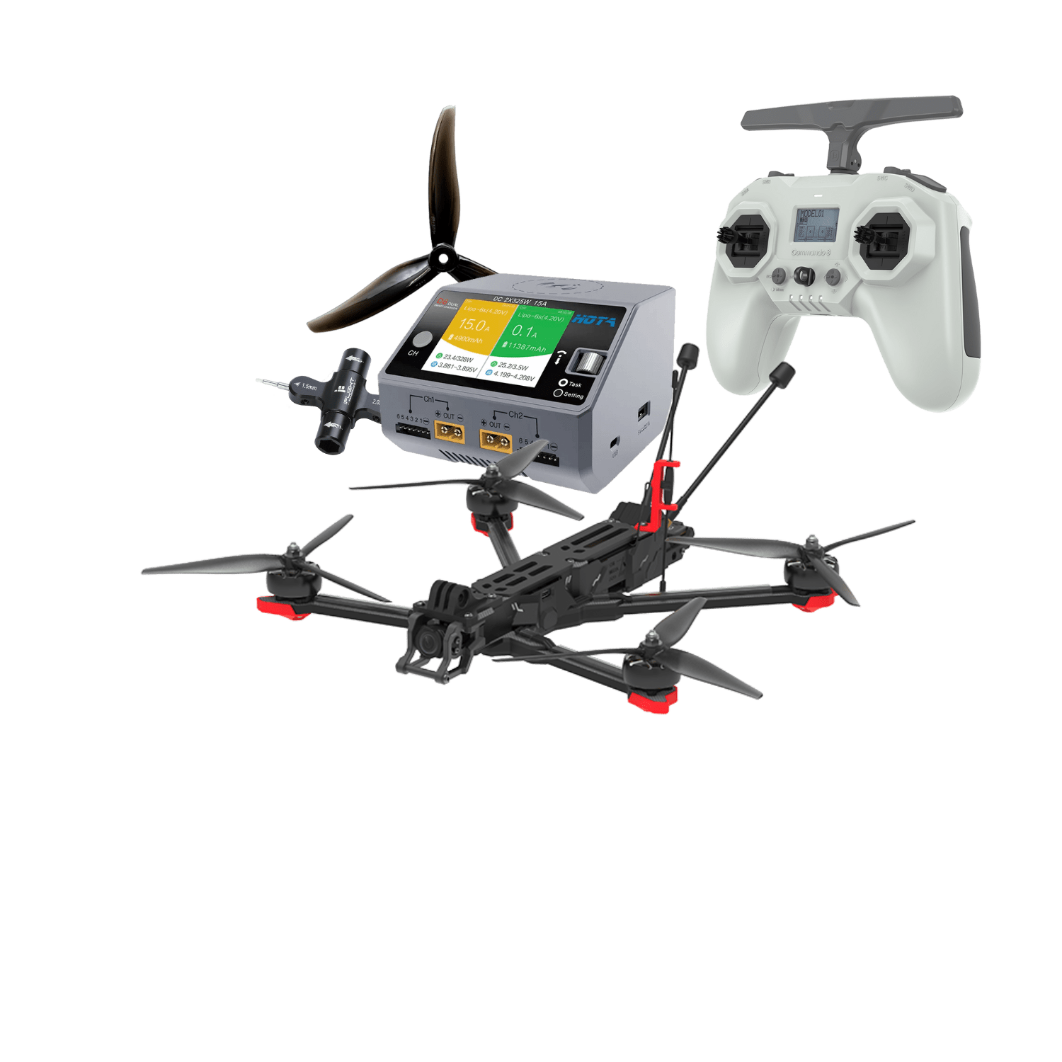 Chimera7 Pro V2 O3 GPS ELRS COMBO - iFlight Europe