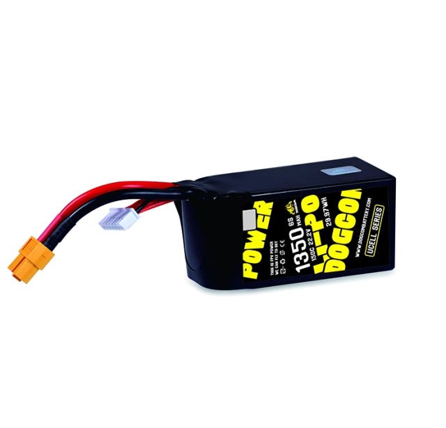 DOGCOM 6S 1350mAh 150C UCELL Battery - iFlight Europe Official