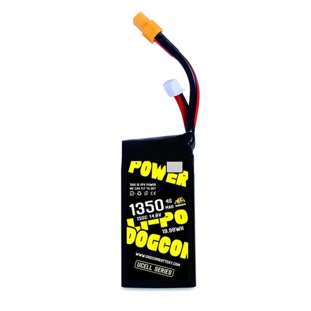 DOGCOM 6S 1350mAh 150C UCELL Battery - iFlight Europe Official