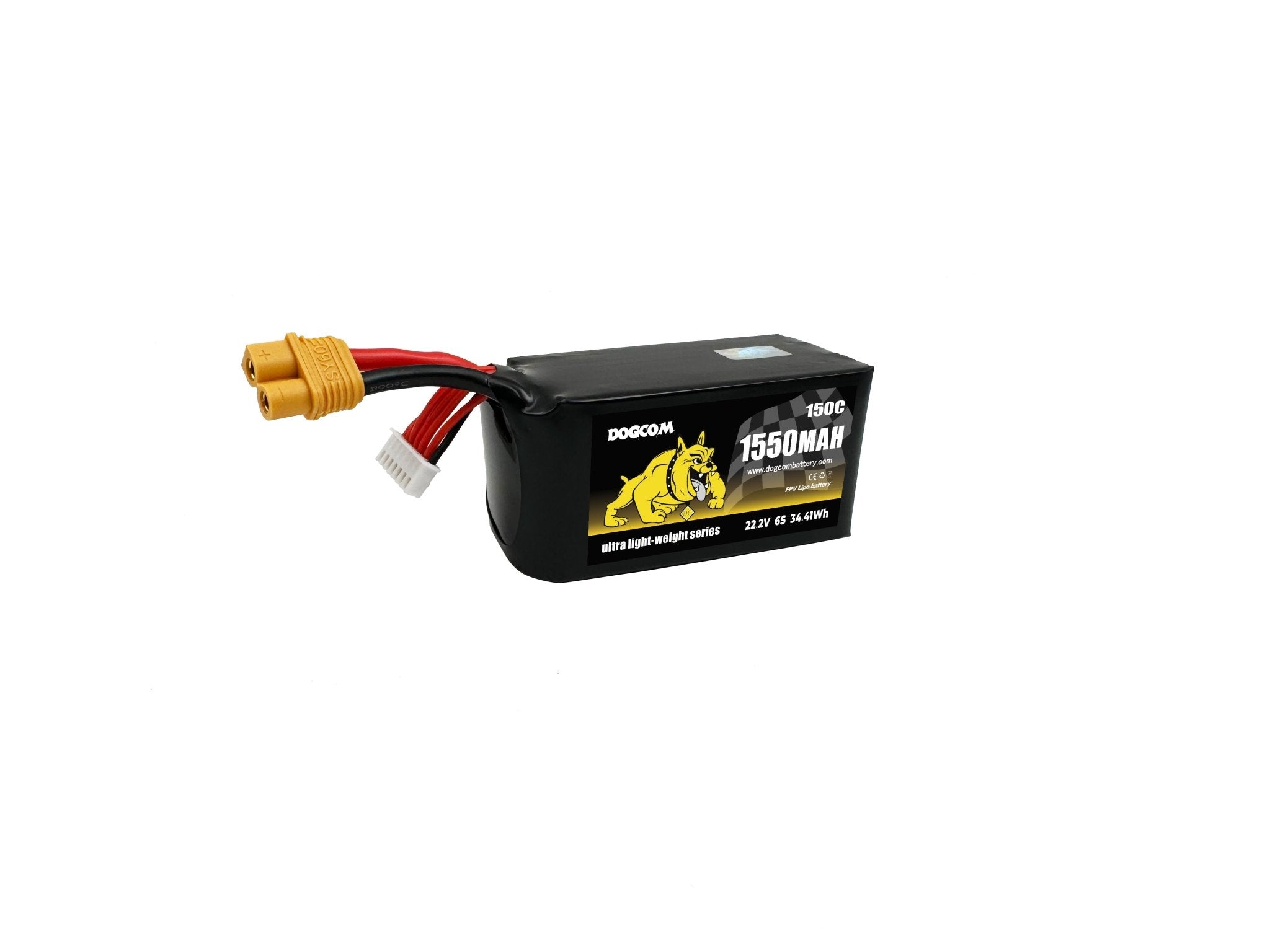 DOGCOM 6S 1550mAh 150C Ultra Series Battery