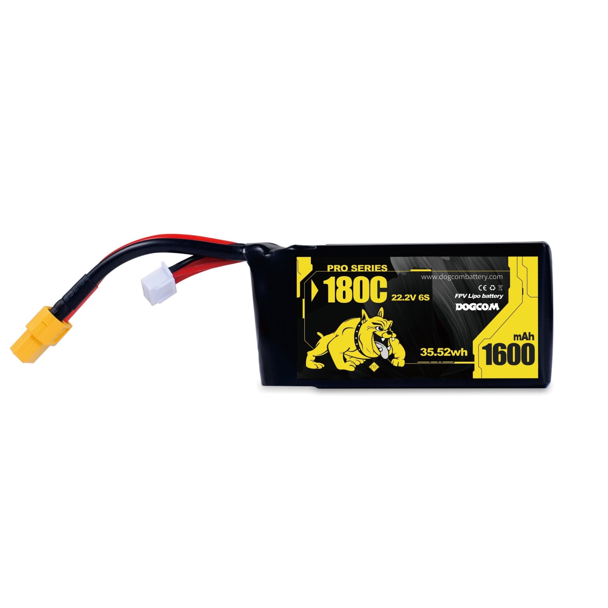 DOGCOM 6S 1600mAh 180C Battery - iFlight Europe