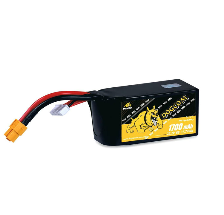 DOGCOM 6S 1700mAh 160C Battery - iFlight Europe