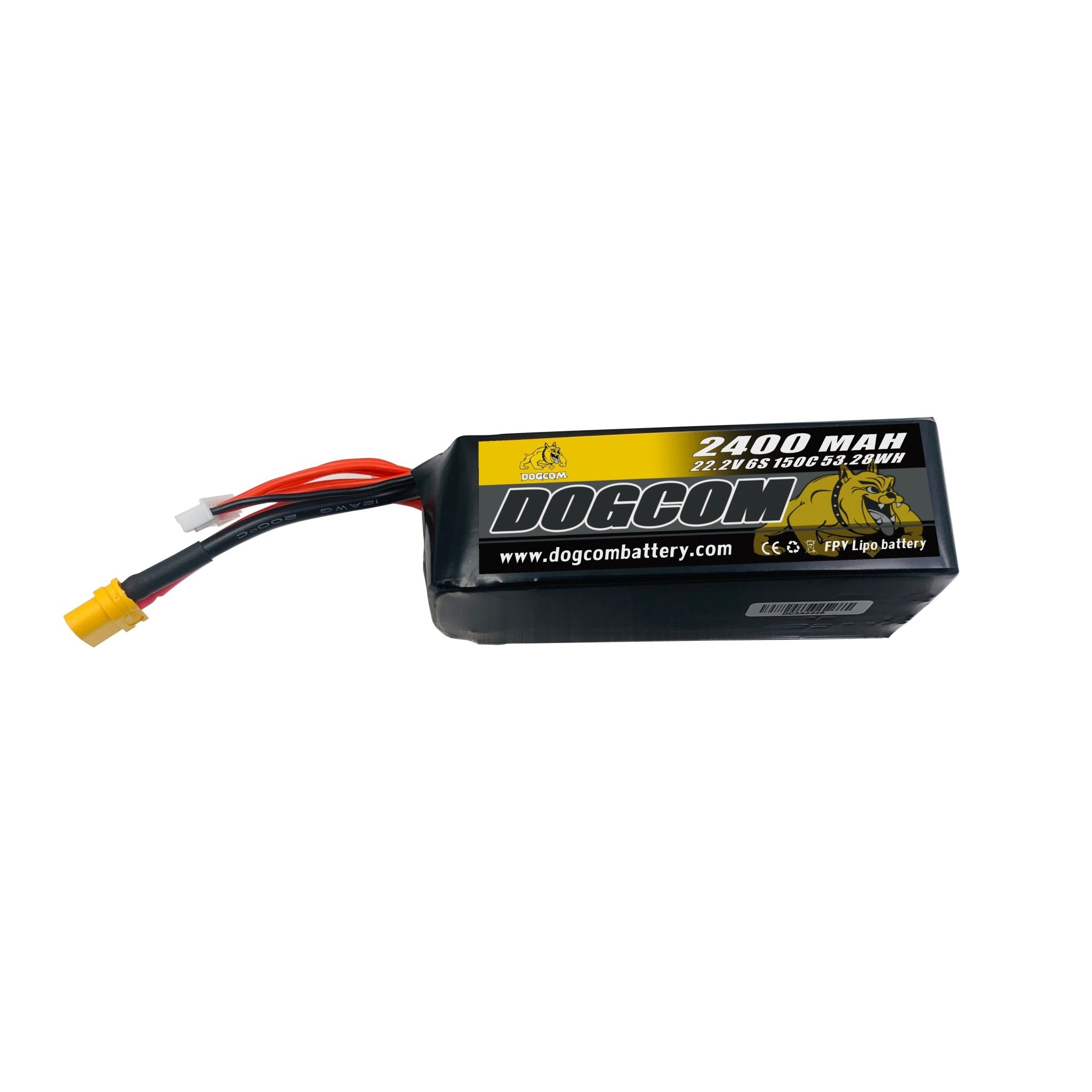 DOGCOM 6S 2400mAh 150C Battery - iFlight Europe