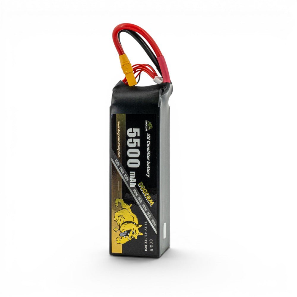DOGCOM 6S 5500mAh 150C XT90 Battery - iFlight Europe