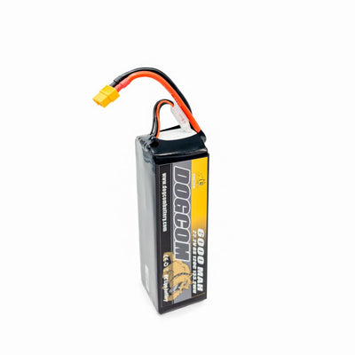 DOGCOM 6S 6000mAh 120C Battery - DOGCOM