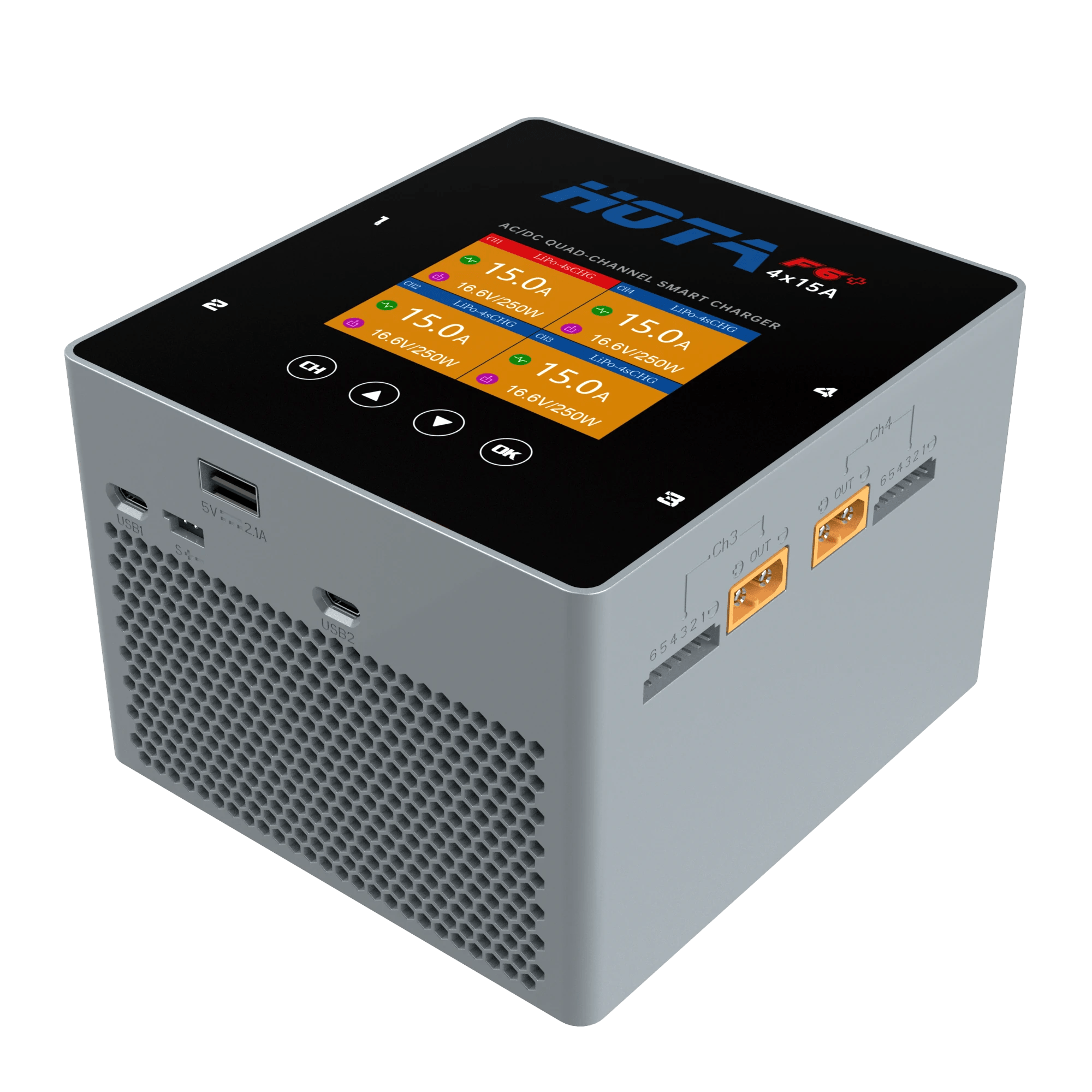 HOTA F6+ Smart Balance Charger 4x250W - iFlight Europe