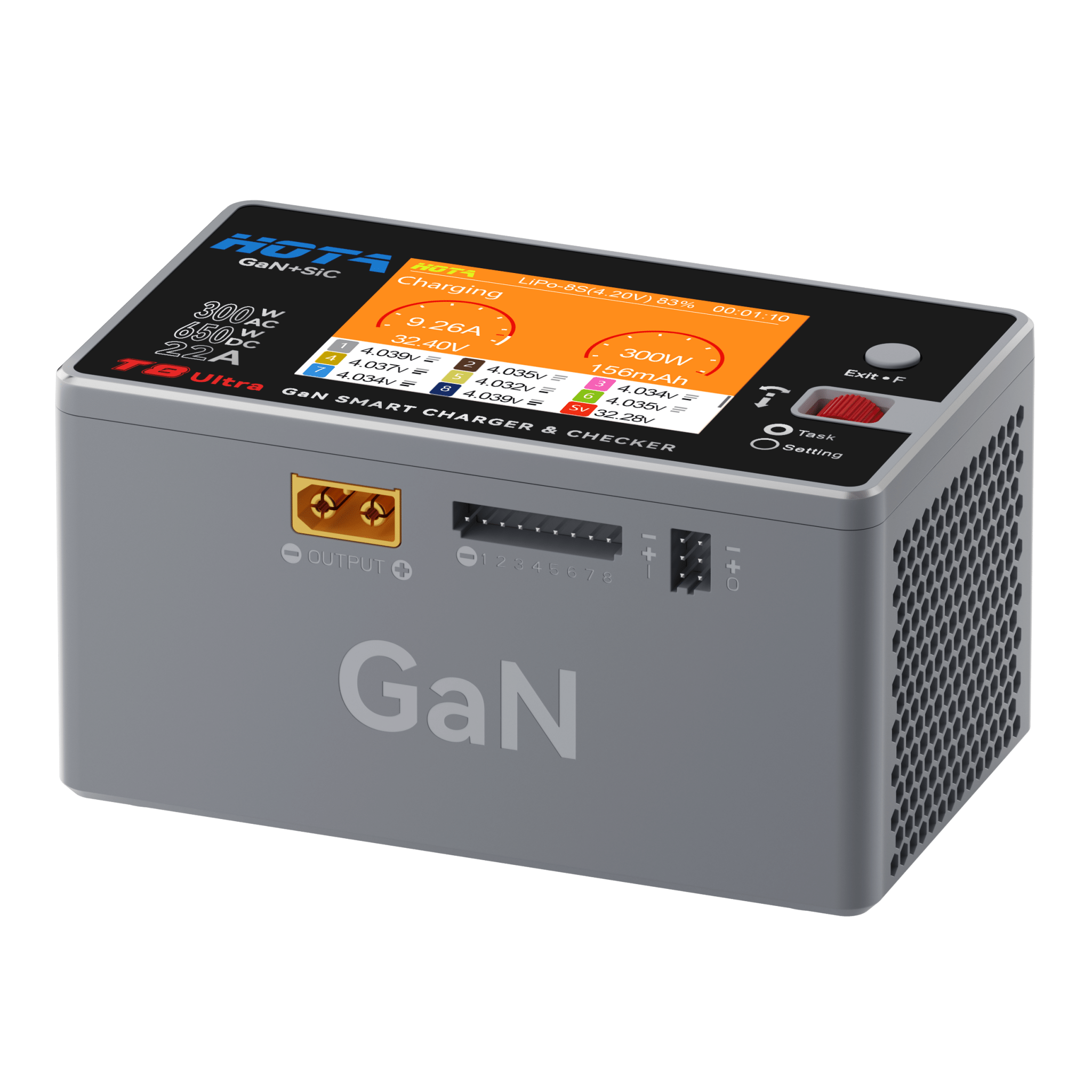 HOTA T8 Ultra - 650W 1 - 8S AC/DC Smart Charger - iFlight Europe