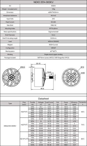 NIDICI 3314 FPV Motor - iFlight Europe
