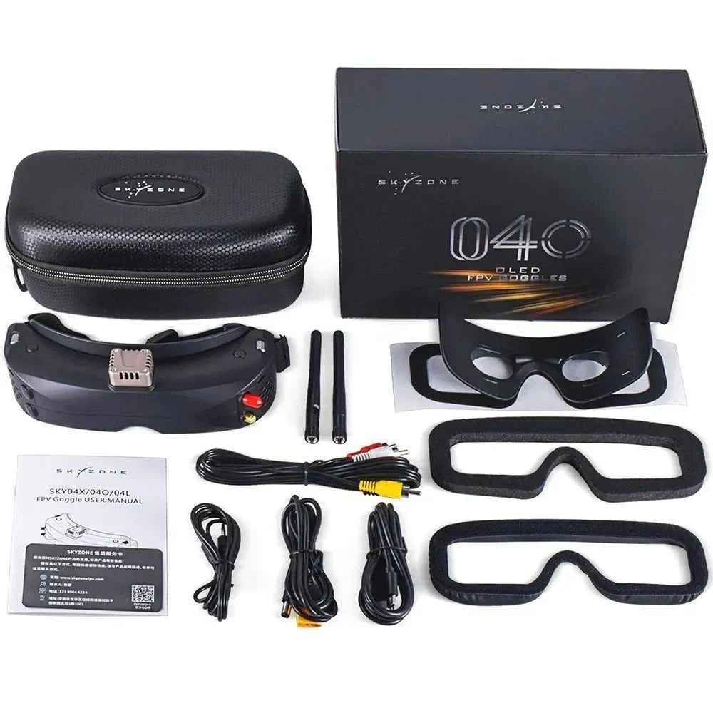 skyzone goggles SKYZONE SKY04O PRO FPV Goggles OLED 720P with Head Tracker – iFlight Europe