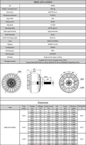 XING 4214 2 - 8S X CLASS FPV Motor - iFlight Europe