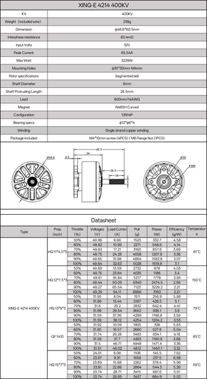 XING - E 4214 FPV Motor - iFlight Europe