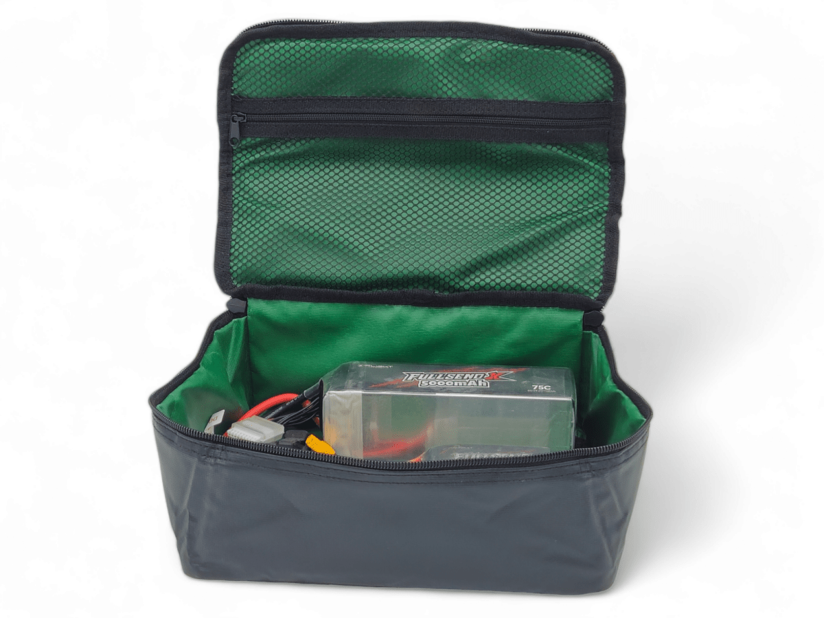 Borsa per Batterie LiPo CNHL per Ricarica e Conservazione Sicura | Custodia Ignifuga di Sicurezza Borsa per Batterie LiPo CNHL per Ricarica e Conservazione Sicura | Custodia Ignifuga di Sicurezza